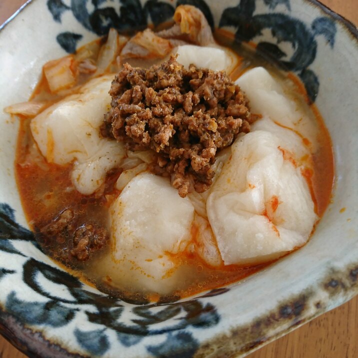 ピリ辛!中華風お雑煮